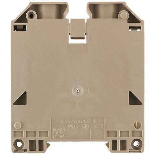 Weidmüller 1393420000 Durchgangsreihenklemme 20.50 mm Schrauben Beige 10 St.