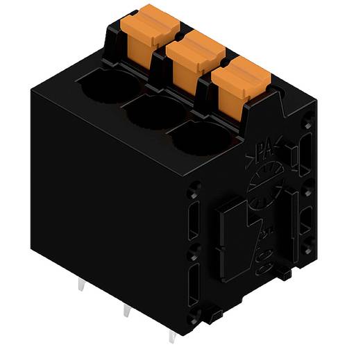 Weidmüller 1425040000 Schraubklemmblock 2.5 mm² Polzahl 3 Schwarz 90 St.