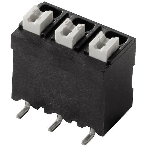 Weidmüller 1473560000 Federkraftklemmblock 1.5 mm² Polzahl 2 Schwarz 235 St.