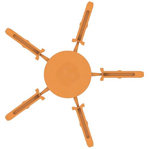Weidmüller 1514490000 Kodierelement Orange 50 St.