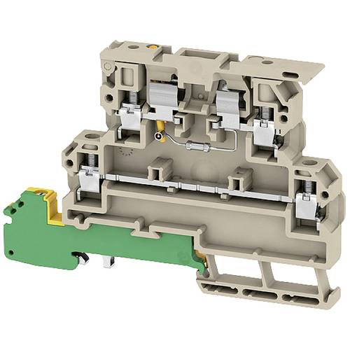 Weidmüller 1518300000 Sicherungsdurchführungsklemme 8 mm Schrauben Beige 50 St.