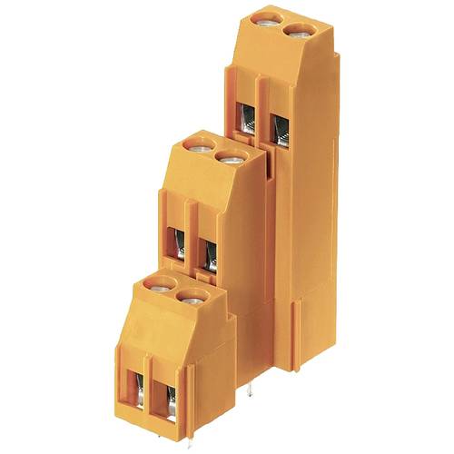 Weidmüller 1934340000 Schraubklemmblock 4 mm² Polzahl 6 Orange 50 St.