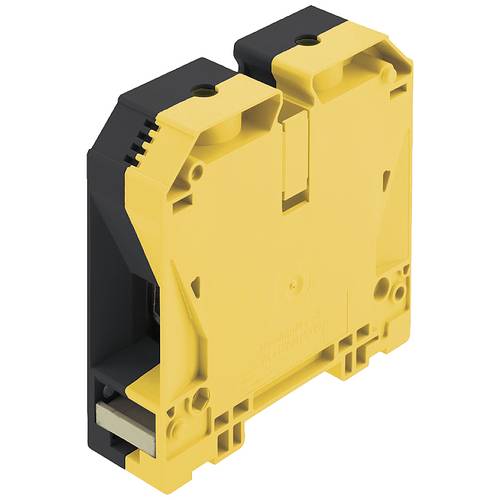 Weidmüller 2000110000 Durchgangsreihenklemme 27 mm Schrauben Gelb, Schwarz 5 St.