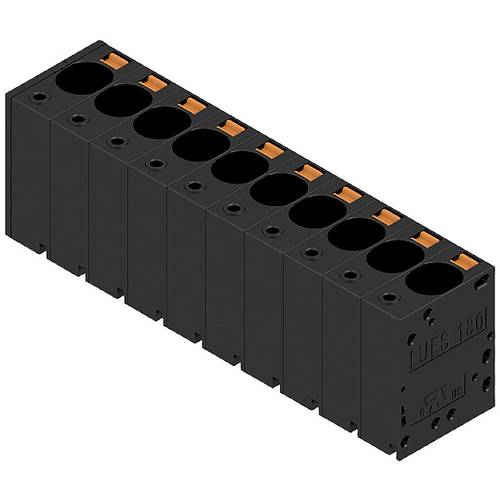 Weidmüller 2492190000 Schraubklemmblock 16 mm² Polzahl 10 Schwarz 10 St.