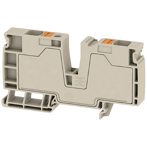 Weidmüller 2502280000 Durchgangsreihenklemme 12 mm Push-In-Klemme Beige 20 St.