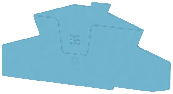 Weidmüller 2532700000 Abschlussplatte Blau 20 St.