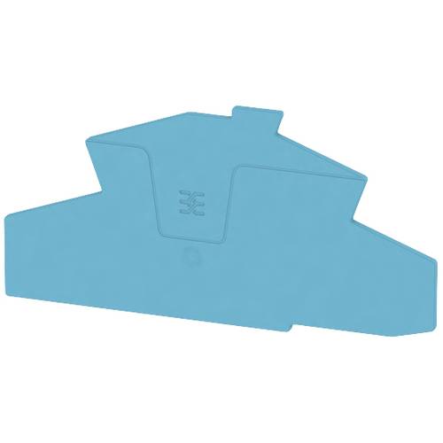 Weidmüller 2532700000 Abschlussplatte Blau 20 St.