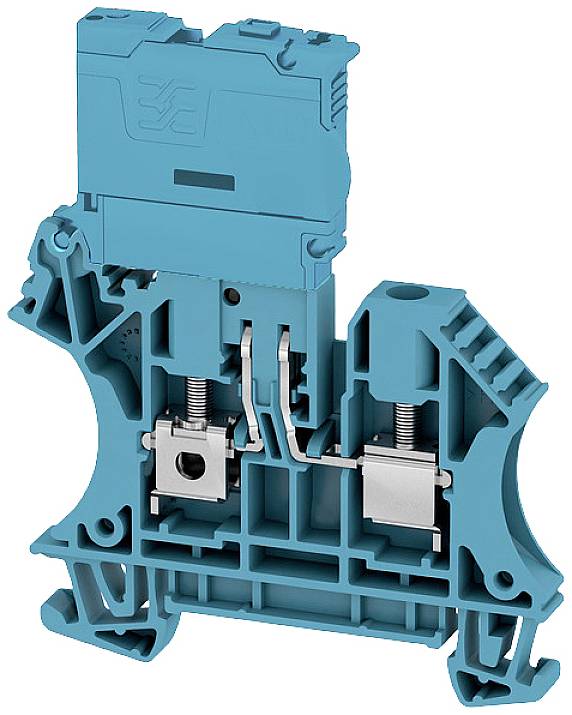 Weidmüller 2562010000 Sicherungsdurchführungsklemme 6.10 mm Schrauben Blau 50 St.
