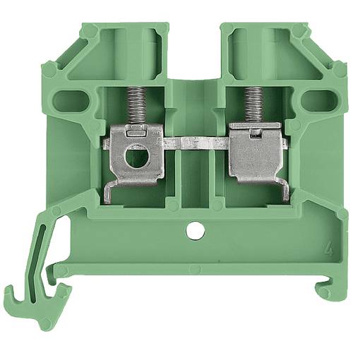Weidmüller 2572440000 Durchgangsreihenklemme Schrauben Grün 1 St.