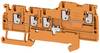 Weidmüller 2579640000 Durchgangsreihenklemme 3.50 mm Push-In-Klemme Orange 100 St.