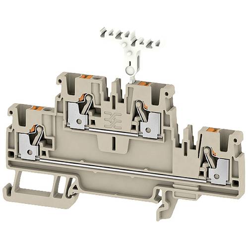 Thumbnail - Weidmüller 2581250000 Durchgangsreihenklemme 5.10 mm Push-In-Klemme Beige 50 St.