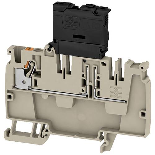Weidmüller 2581790000 Sicherungsdurchführungsklemme 6.10 mm Push-In-Klemme Beige 50 St.