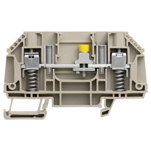 Weidmüller 2595900000 Prüftrenn-Reihenklemme Schrauben Dunkelbeige 1 St.