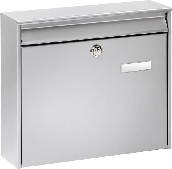 Burg Wächter POTSDAM 877 SI Sonstiger Schalter/Taster Briefkasten Stahlblech Silber