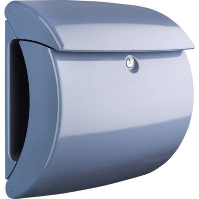 Burg Wächter PIANO 886 Light Blue Briefkasten Kunststoff Blau