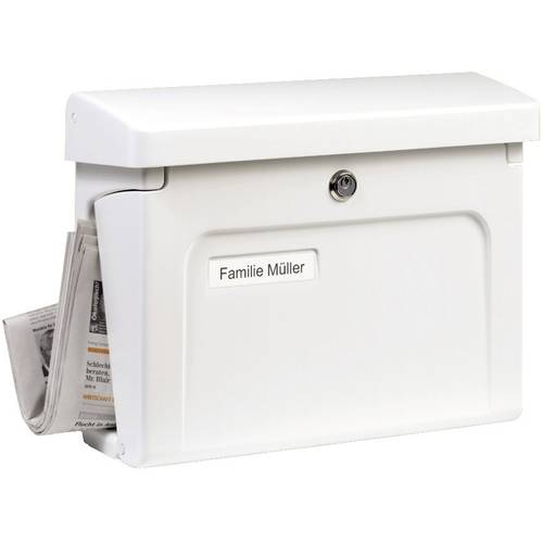 Thumbnail - Burg Wächter Fehmarn 3888 W Briefkasten Kunststoff Weiß