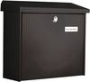 Burg Wächter COMFORT 913 S Briefkasten Stahlblech Schwarz