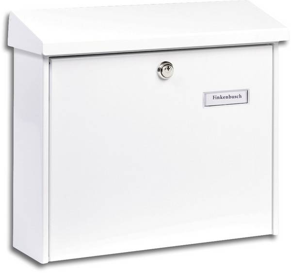 Burg Wächter AMSTERDAM.867 W Amsterdam 867 W Briefkasten Stahlblech Weiß
