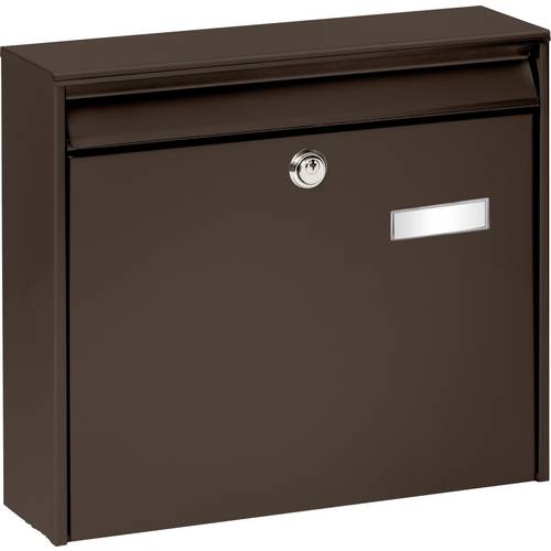 Burg Wächter POTSDAM 877 BR Briefkasten Stahlblech Braun