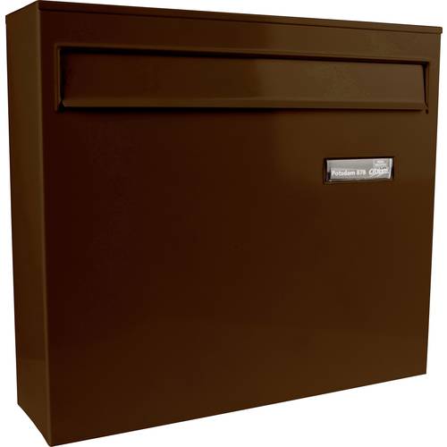 Thumbnail - Burg Wächter POTSDAM 878 BR Briefkasten Stahlblech Braun