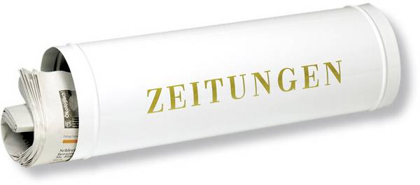 Zeitungsbox 800 B.400mm weiß STA BURG-WÄCHTER