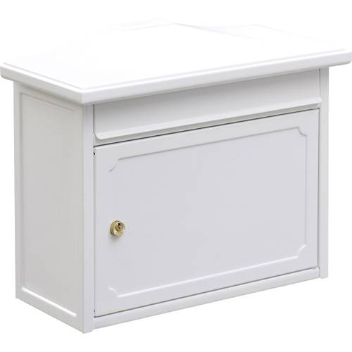 Thumbnail - Burg Wächter KOPENHAGEN 882 W Briefkasten Stahlblech Weiß