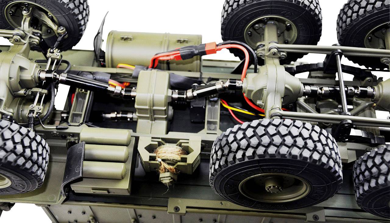 Amewi U.S. Truck Brushed 1:12 RC Modellauto Elektro Crawler Allradantrieb (4WD) RtR 2,4 GHz-9