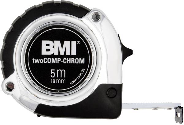 BMI chrom 475341221 Maßband   3 m Stahl