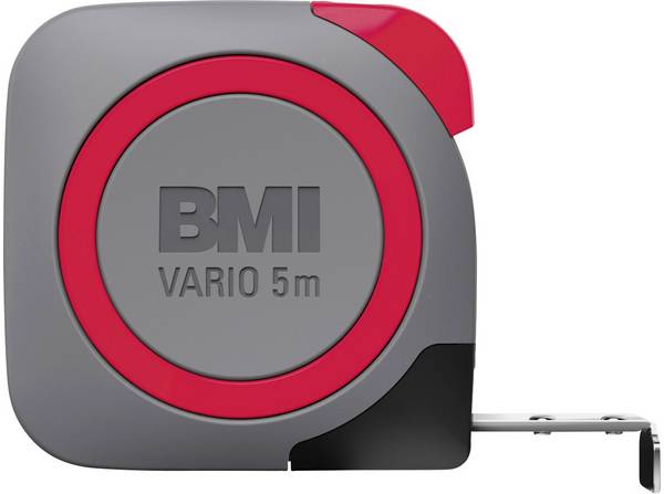 BMI Taschenbandmaß VARIO 3m EG1 Bandbreite 13mm ABS-Kunstst. 411341820-EGI Maßband   3 m Stahl