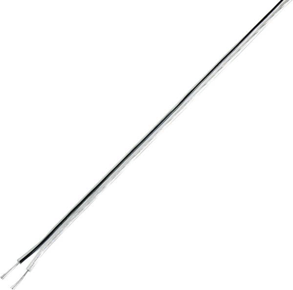TRU COMPONENTS TC-7815648 Lautsprecherkabel 2 x 0.4 mm² Transparent 10 m