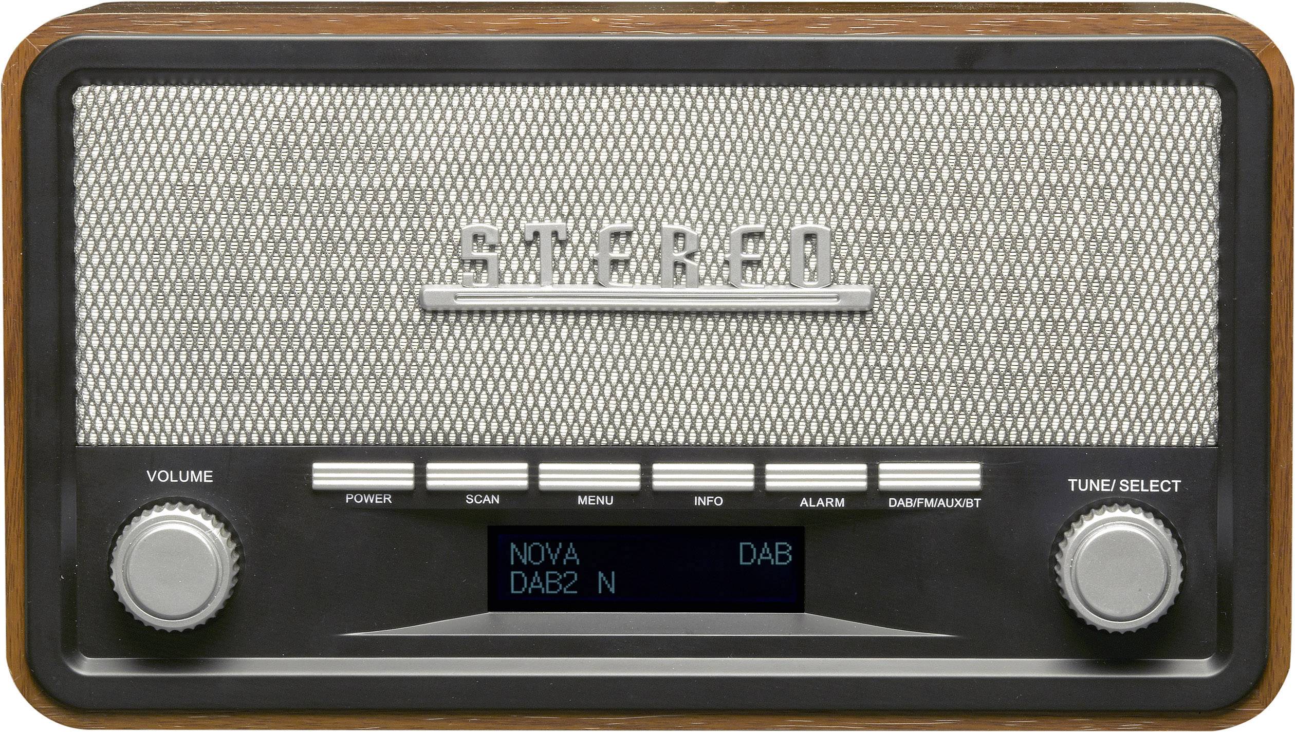 Denver DAB-18 Tischradio DAB+, UKW AUX Holz