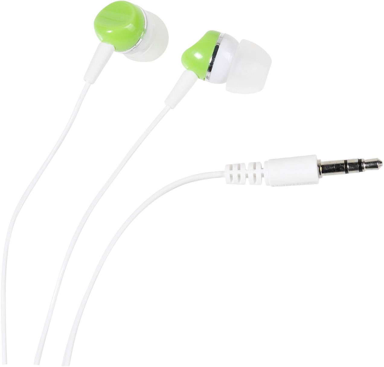 VIVANCO SR 3 GREEN HiFi Kopfhörer In Ear Weiß/Grün