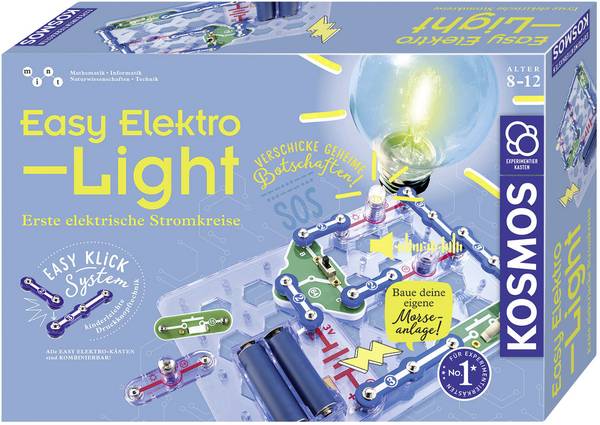 Kosmos 620530 Easy Elektro - Light Physik Experimentierkasten ab 8 Jahre