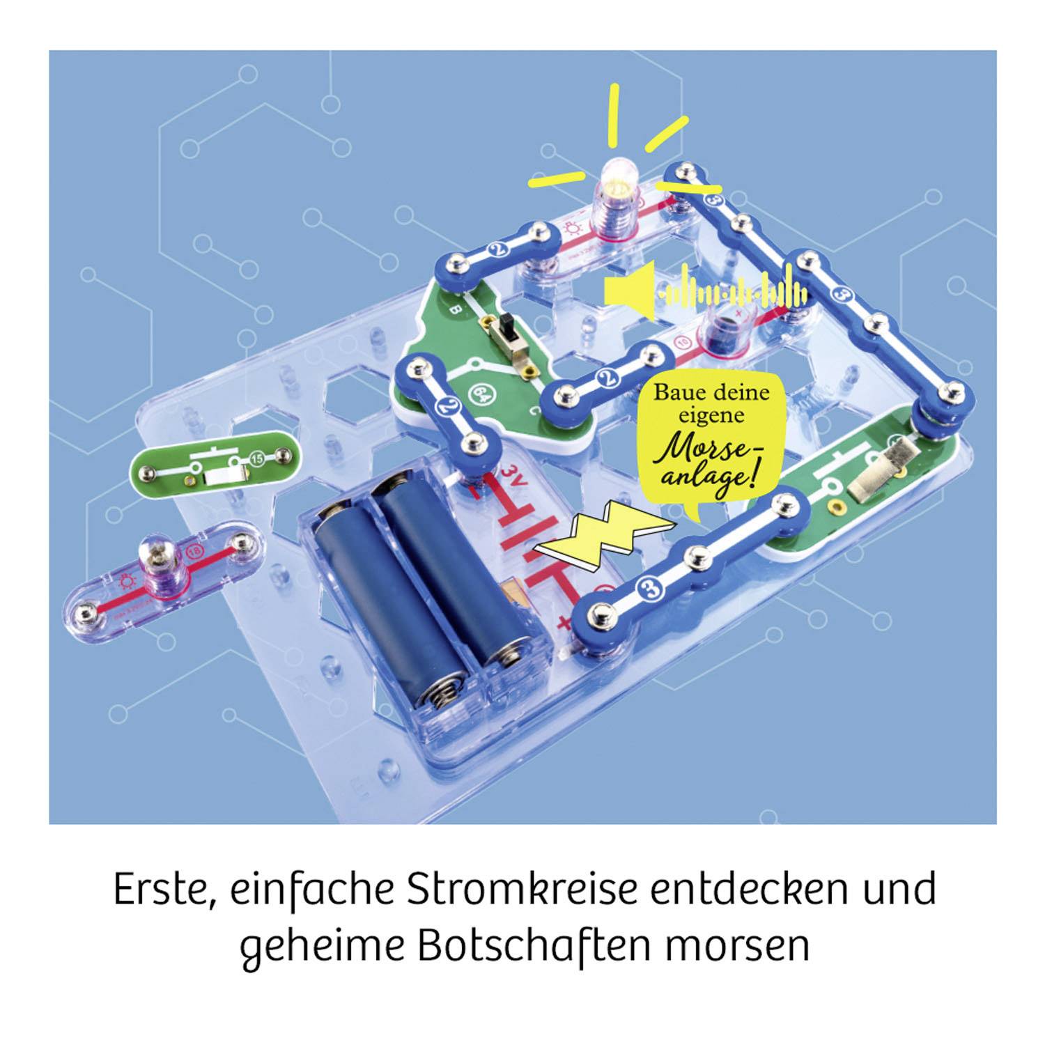 Kosmos 620530 Easy Elektro - Light Physik Experimentierkasten ab 8 Jahre-3