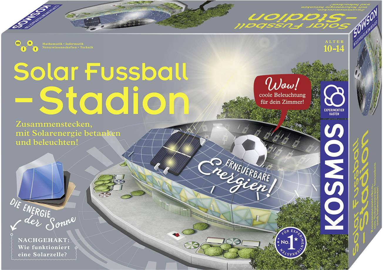 Kosmos 628192 Solar-Fußballstadion Experimentierkasten ab 10 Jahre