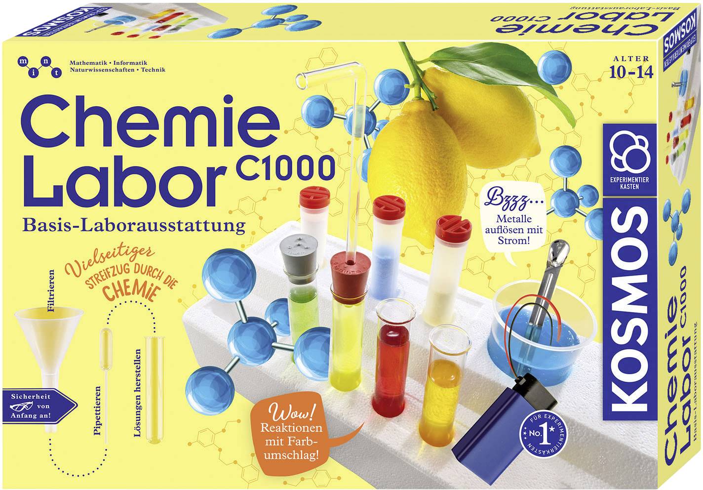 experimentierkasten chemie ab 10