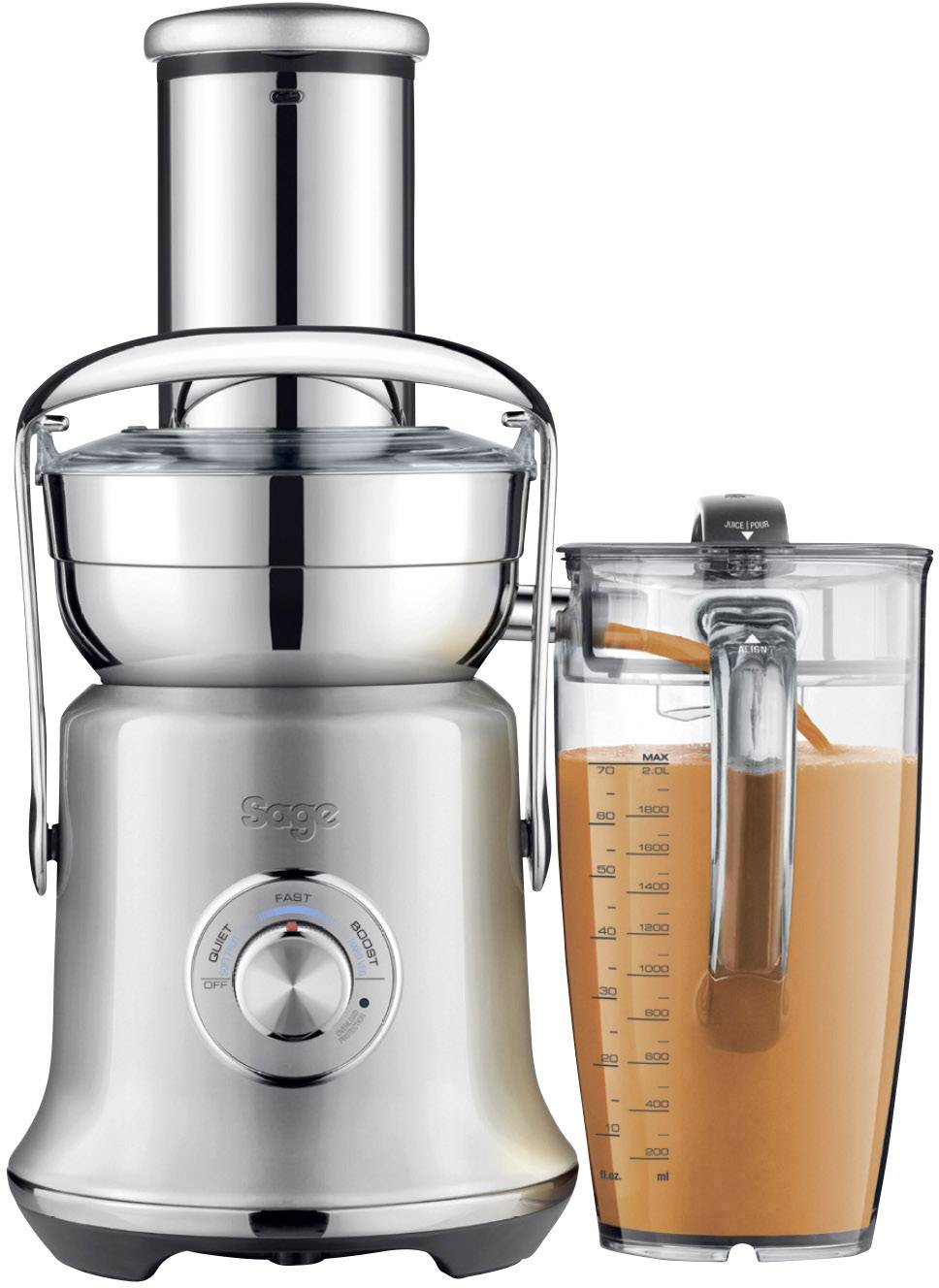 Sage Entsafter The Nutri Juicer Cold XL 2400 W Edelstahl-6