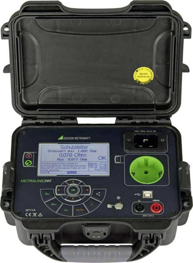 GOSSEN-METRAWATT Gossen Metrawatt M711A Gerätetester, VDE-Prüfgerät