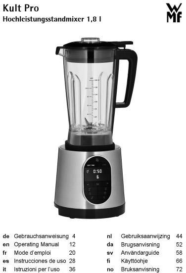 WMF 0416630011 Standmixer 1600 W Cromargan-5