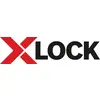 Logo mit rotem 'X' links neben dem schwarzen Wort 'LOCK' in Großbuchstaben.