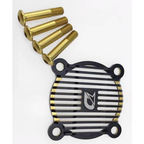 ArrowMax Cooling Fan Guard Black Golden Ventilator