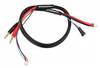Dash RC Ladekabel-Verlängerung [1x 4 mm Goldkontaktstecker - 1x T-Stecker] DA-771006