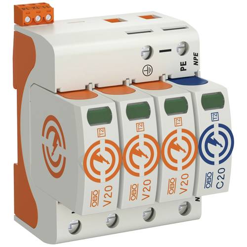 OBO Bettermann 5095333 V20-3+NPE+FS-280 Überspannungsschutz-Modul 20 kA 1 St.
