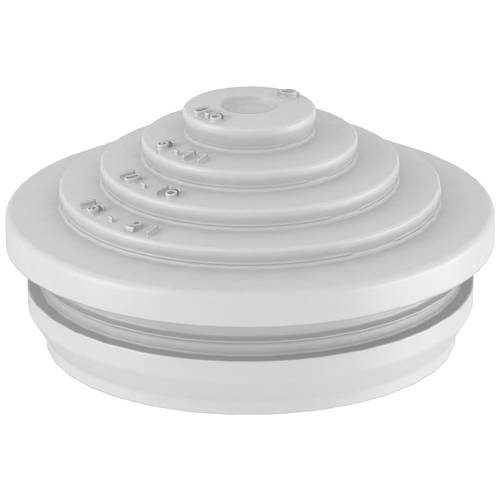 Thumbnail - OBO Bettermann EDS M25 LGR Stufennippel Kunststoff Lichtgrau 100 St.