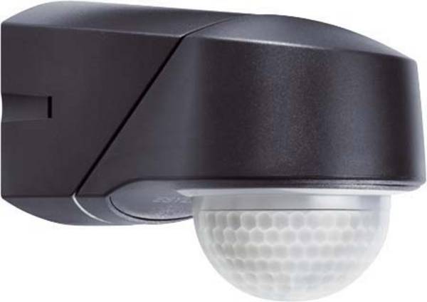 ESYLUX EM10015519 Aufputz Bewegungsmelder 230 ° Schwarz IP54 Dauerlichtfunktion