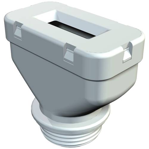 OBO Bettermann 2012820 Flachkabelverschraubung Kunststoff Dunkelgrau 25 St.