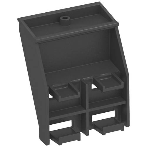 OBO Bettermann 6116991 Flexkanalhalter Flexkanalhalter (L x B) 48 mm x 32 mm 1 St. Schwarz