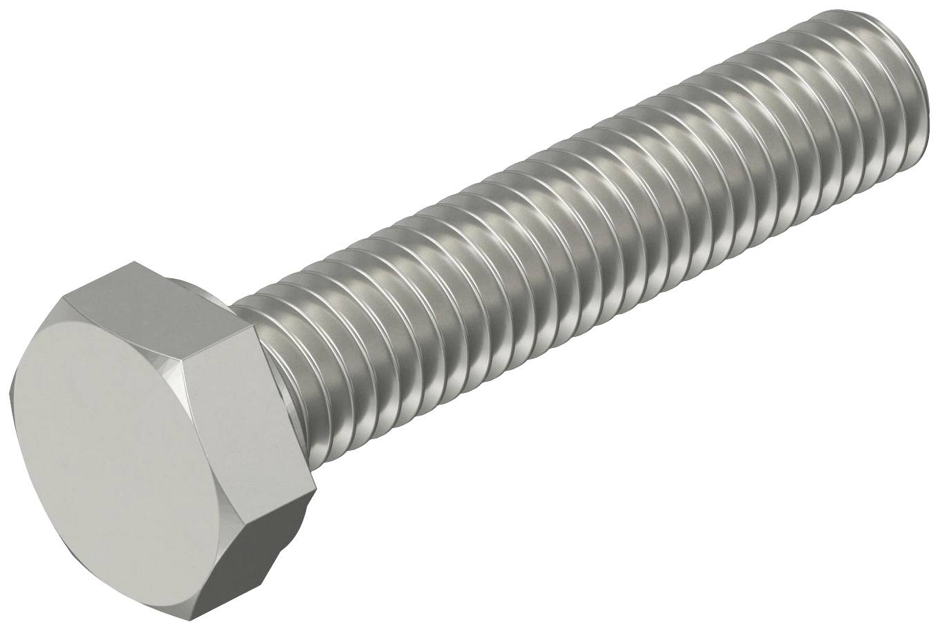 OBO Bettermann DIN933 M10x50V4A 3156034 Sechskantschraube 10 mm 50 mm Stahl nicht rostend 50 St.