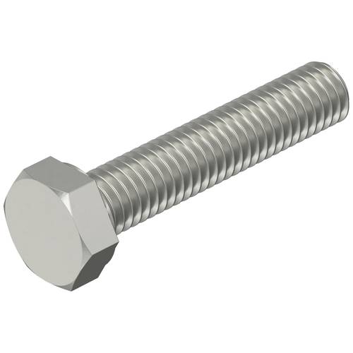 OBO Bettermann DIN933 M10x50V4A 3156034 Sechskantschraube 10 mm 50 mm Stahl nicht rostend 50 St.