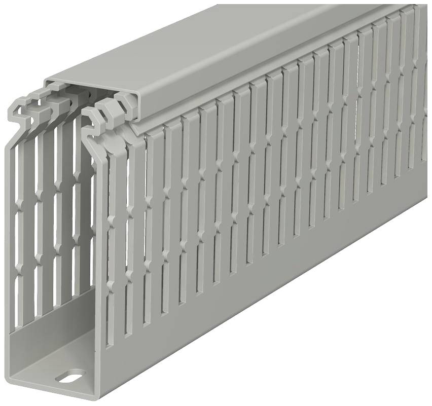 OBO Bettermann 6178435 Verdrahtungskanal (L x B x H) 2000 x 37.5 x 100 mm 1 St. Stein-Grau